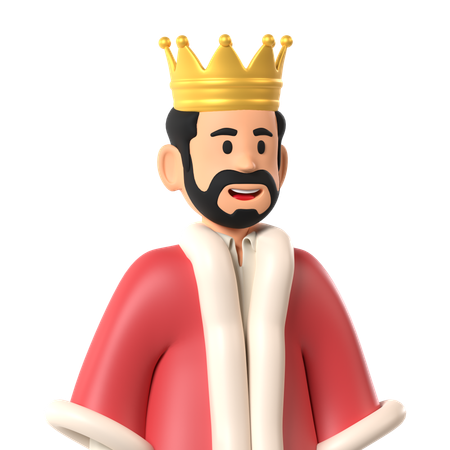 King  3D Icon