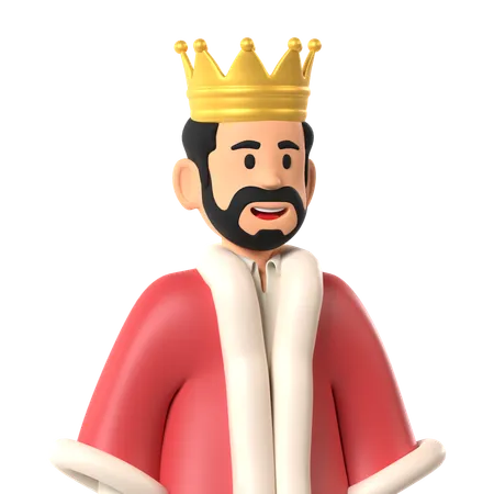 King  3D Icon