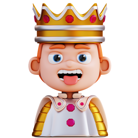 King  3D Icon