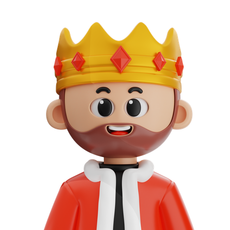 King  3D Icon