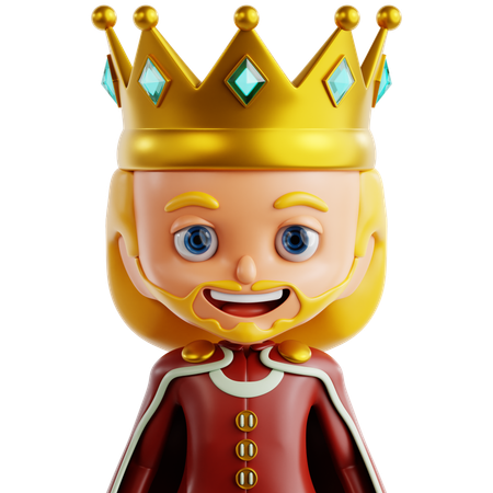 King  3D Icon