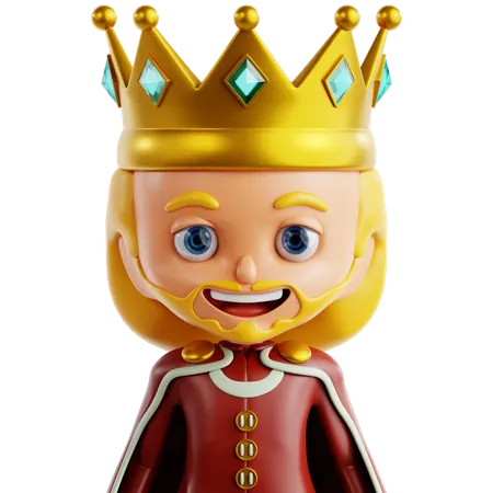 King  3D Icon