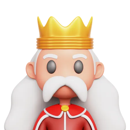 King  3D Icon