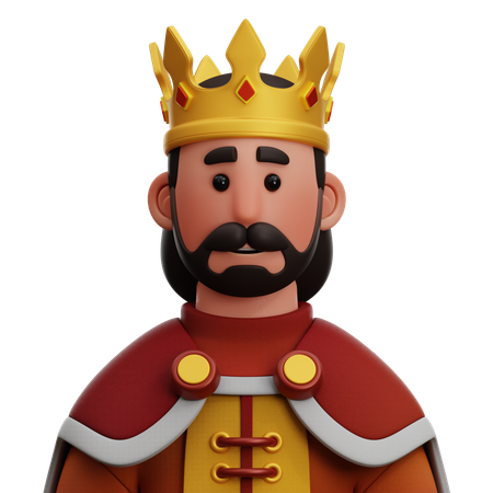 King  3D Icon