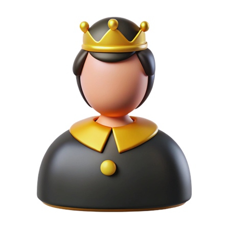 King  3D Icon