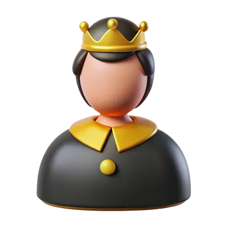 King  3D Icon