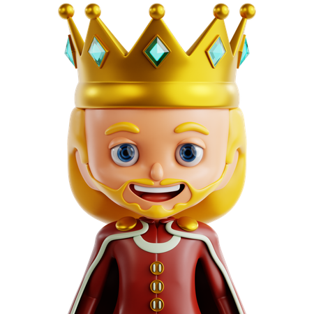King  3D Icon