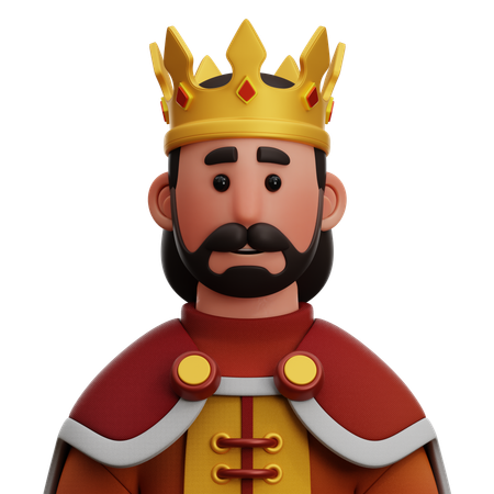 KING  3D Icon