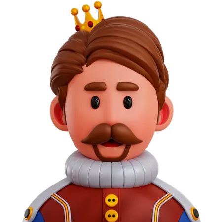 King 3D Icon