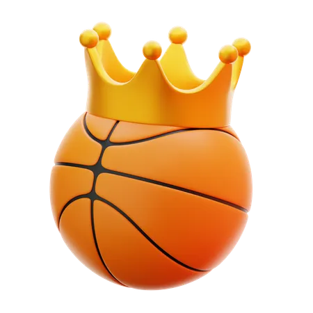 King Basketball  3D Icon