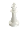 King Chess Piece White