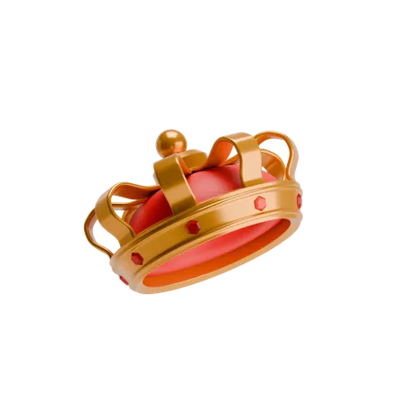 King Crown 3 D Illustration 3D Icon
