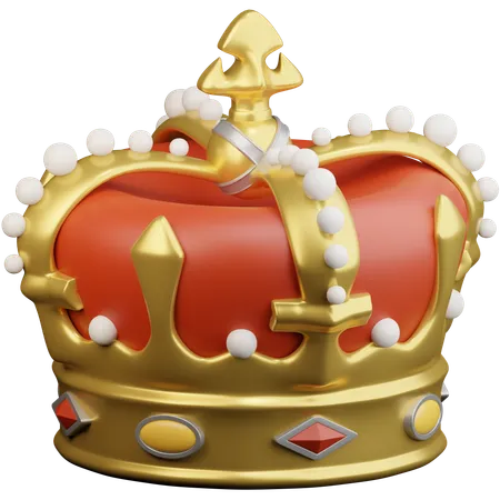 King Crown  3D Icon