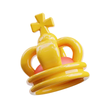 King Crown  3D Icon