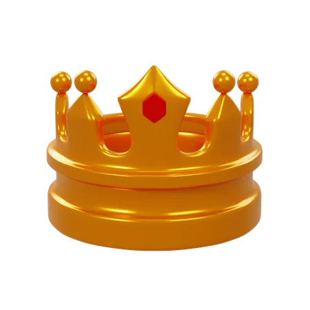 King Crown  3D Icon