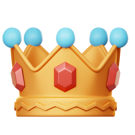 King Crown  3D Icon