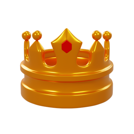 King Crown  3D Icon
