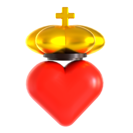 King Love  3D Icon