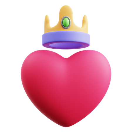 King of Love  3D Icon