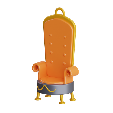 King Throne  3D Icon