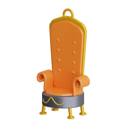 King Throne  3D Icon