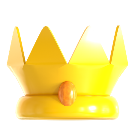 Kingdom Crown  3D Icon