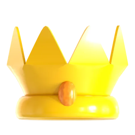 Kingdom Crown  3D Icon