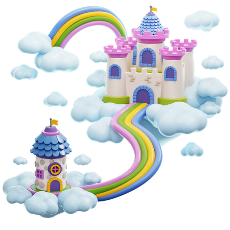 Kingdom in the Clouds  3D Icon