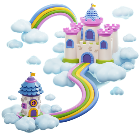Kingdom in the Clouds  3D Icon