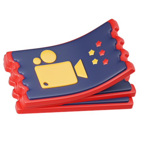 Kinokarte  3D Icon