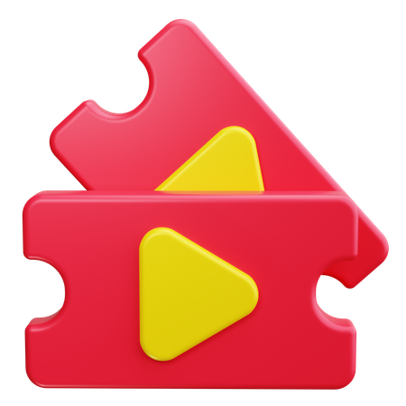 Kinokarte  3D Icon