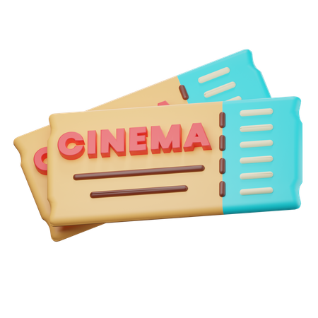 Kinokarte  3D Icon