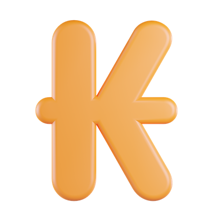 Kip Currency  3D Icon