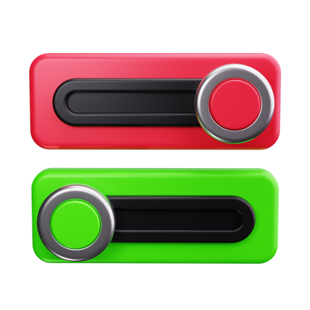 Kippschalter  3D Icon