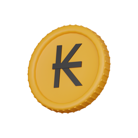 Kips coin  3D Icon