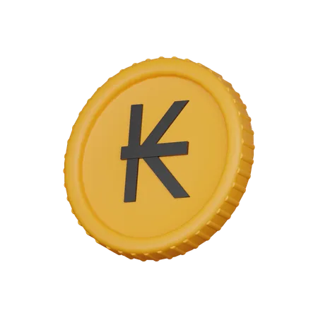 Kips coin  3D Icon