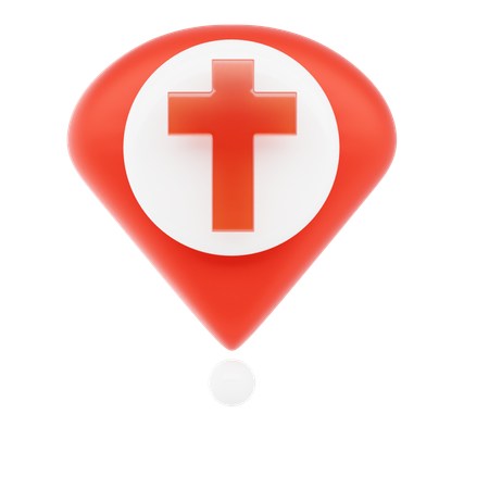 Kirche  3D Icon