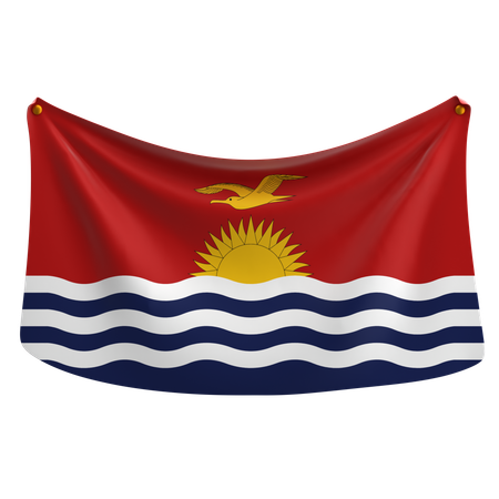 Kiribati  3D Icon