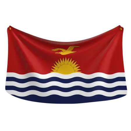 Kiribati  3D Icon