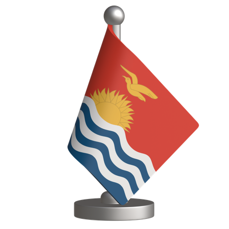 Kiribati  3D Icon