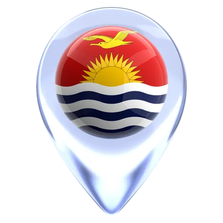 Kiribati  3D Icon