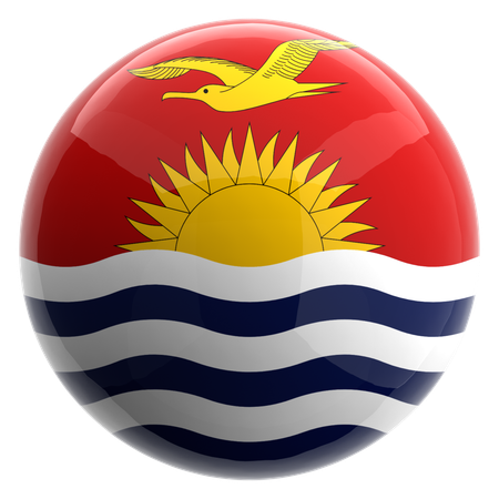 Kiribati  3D Icon