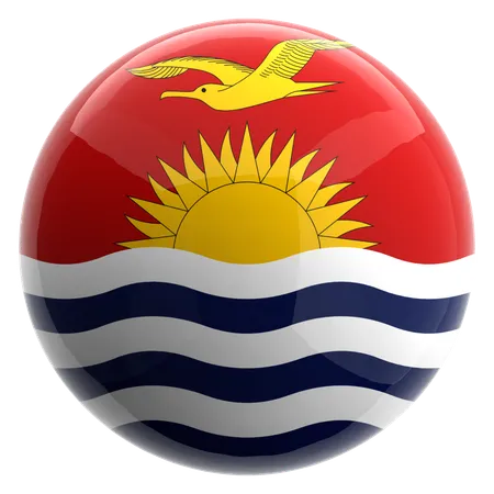 Kiribati  3D Icon