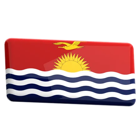 Kiribati  3D Icon