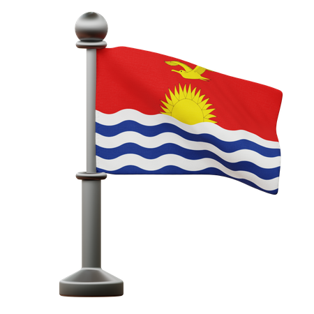 Kiribati Flag  3D Icon