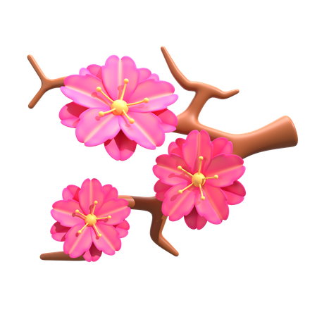 Kirschblüte  3D Icon