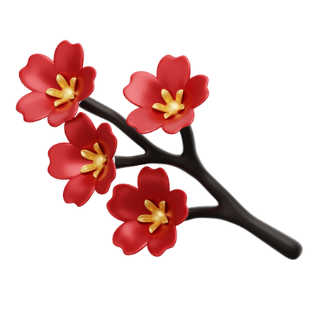 Kirschblüte  3D Icon