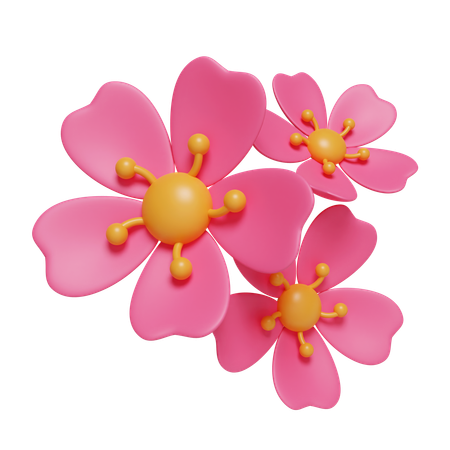 Kirschblüten  3D Icon