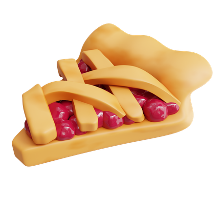 Kirschkuchen  3D Icon