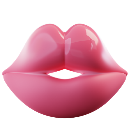 Kiss  3D Icon